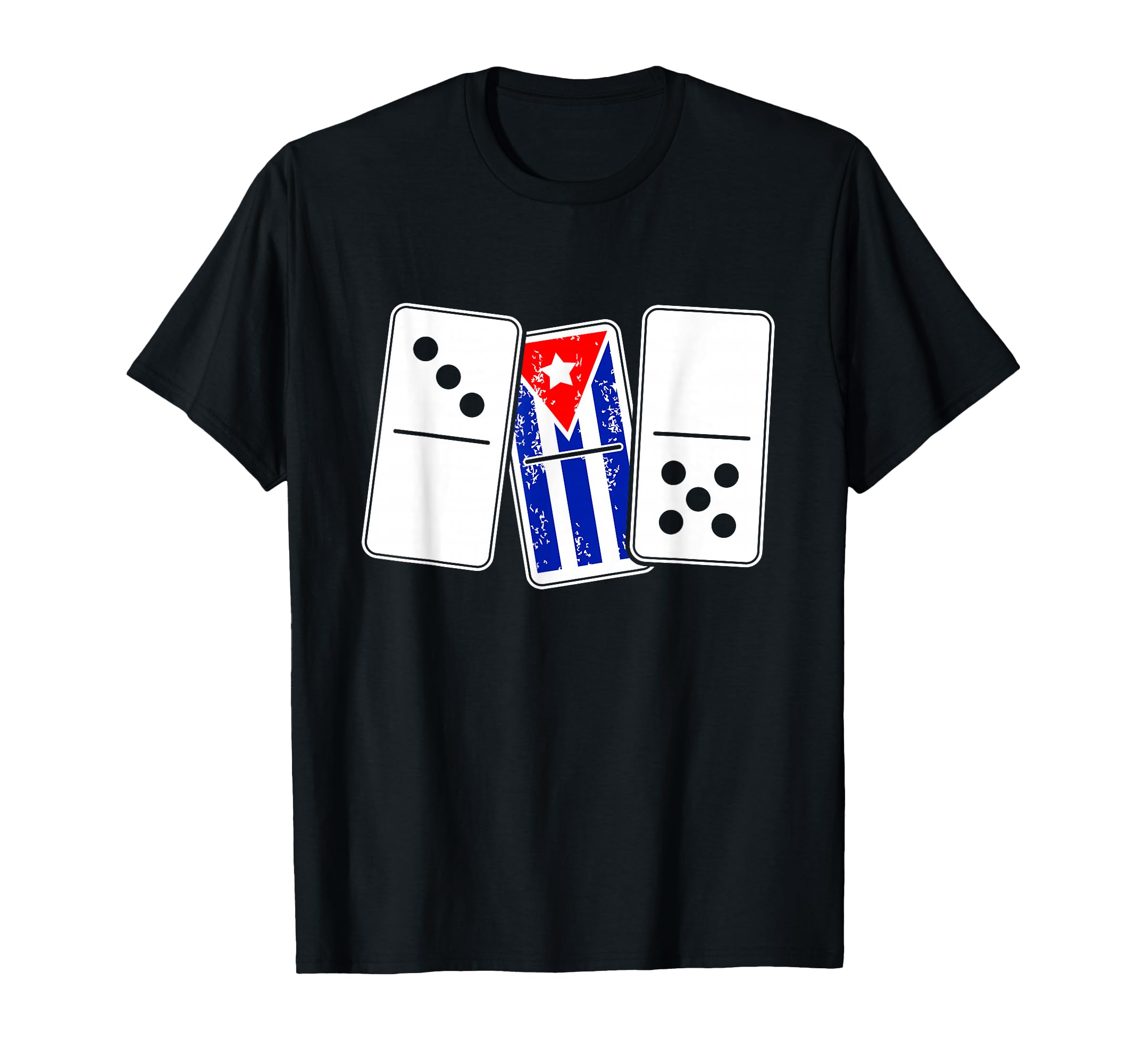 Funny Cuban Cubana Domino Player T-Shirt - Fun Novelty Design Men Women