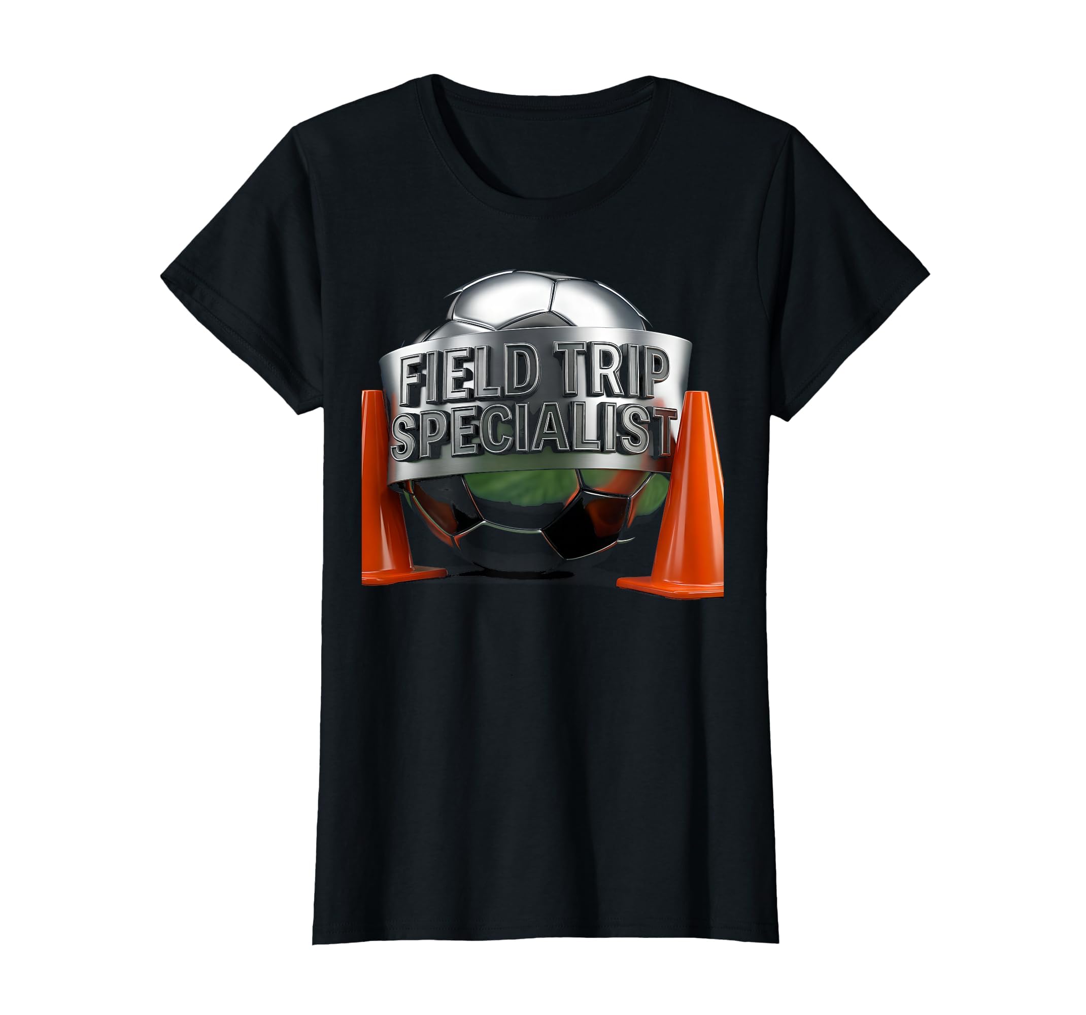 Field Trip Specialist Funny Soccer Mom T-Shirt - Fun Novelty Design Unisex