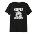 Ice Hockey Keeper Grandma Hockey Goalie T-Shirt - Trendy Graphic Men Women