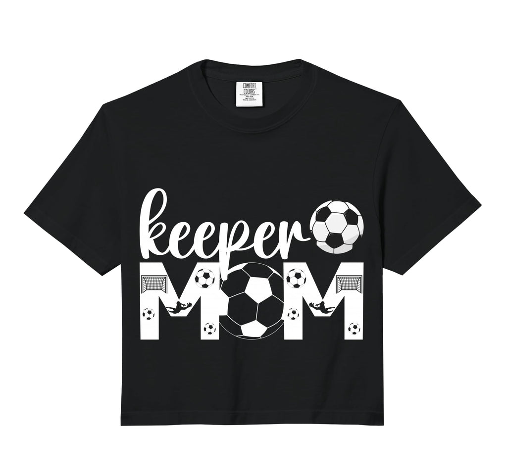 Soccer Keeper Mom Proud Mother Sweatshirt - Novelty Apparel for Adults