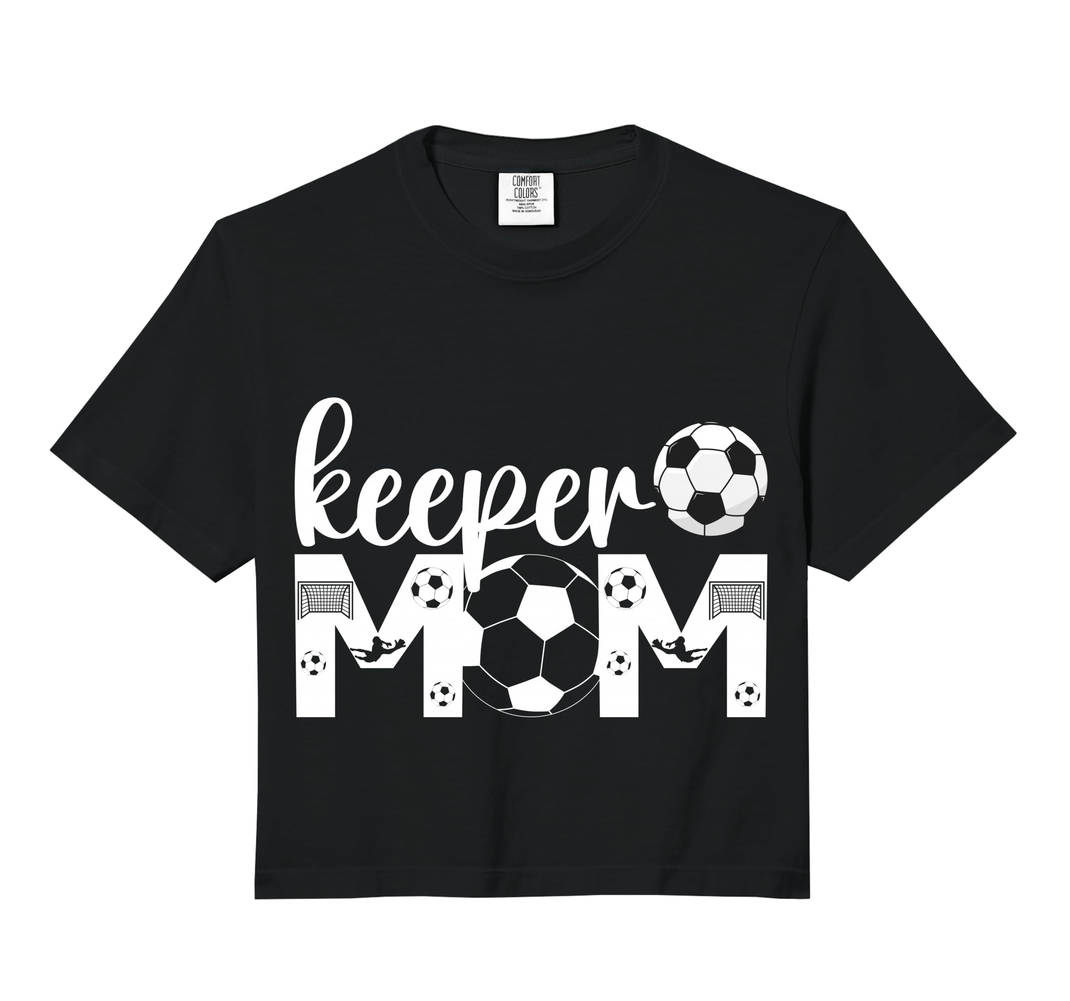 Soccer Keeper Mom Proud Mother Sweatshirt - Novelty Apparel for Adults