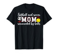 Soccer And Softball Mom Funny Softball T-Shirt - Aesthetic Graphic Unisex