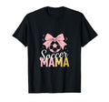 Soccer Mama Bow Soccer Mom Club T-Shirt - Custom Art Print Unisex