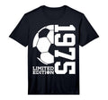 Mens 51St Birthday Soccer 1975 T-Shirt - Custom Art Print Men Women