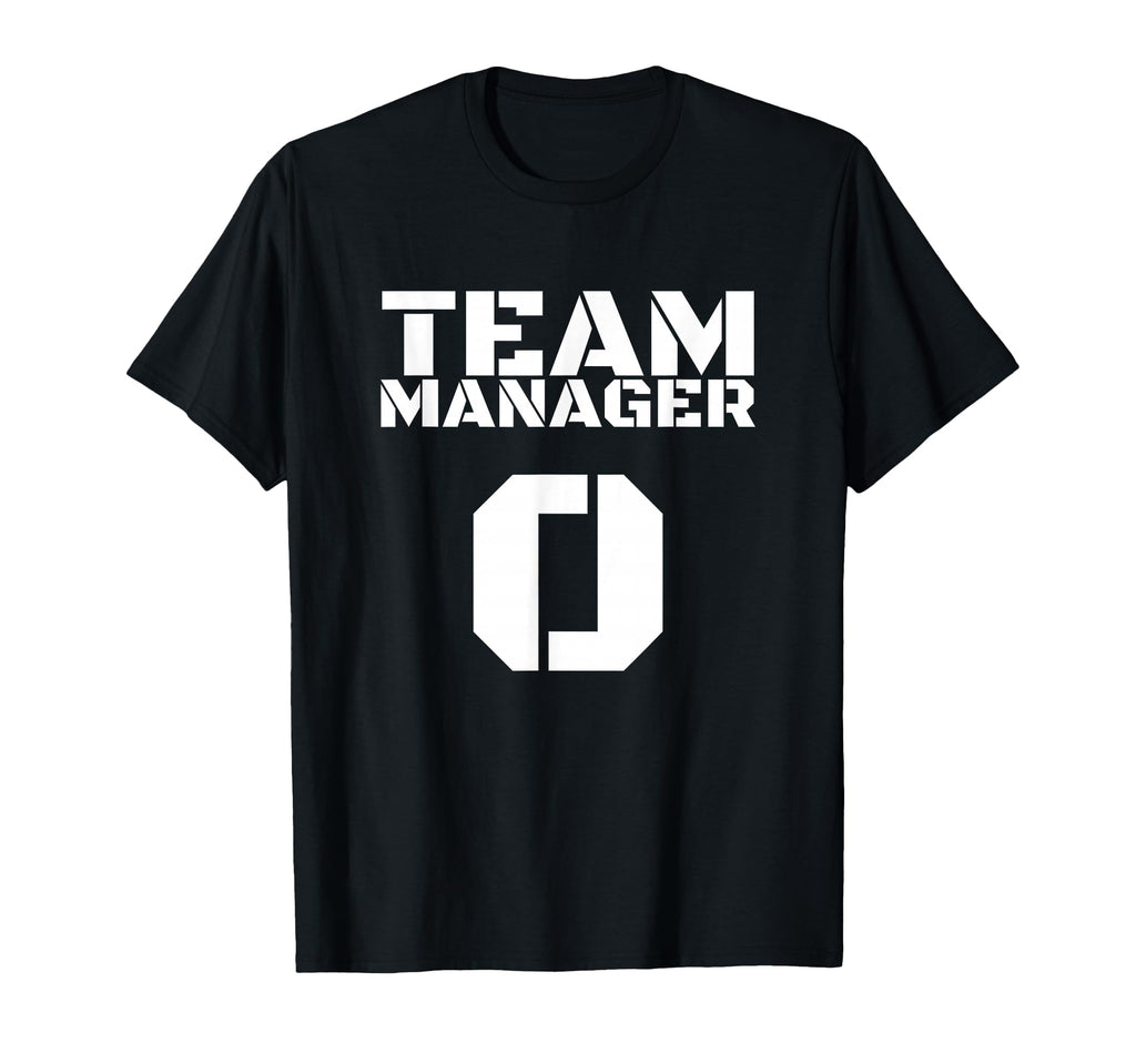 Team Manager Sports Equipment Coach T-Shirt - Graphic Print for Adults