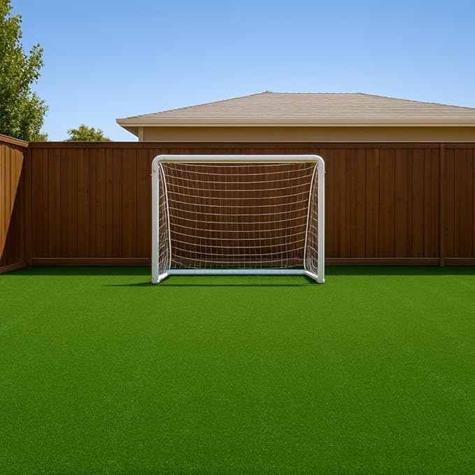 Ottomanson Artificial Turf Golf Hitting Mat 6'6" x 12' Indoor/Outdoor Waterproof Synthetic Fake Grass for Putting Practice Baseball Football Sports Gym Backyard, Custom Size 2' up to 30'