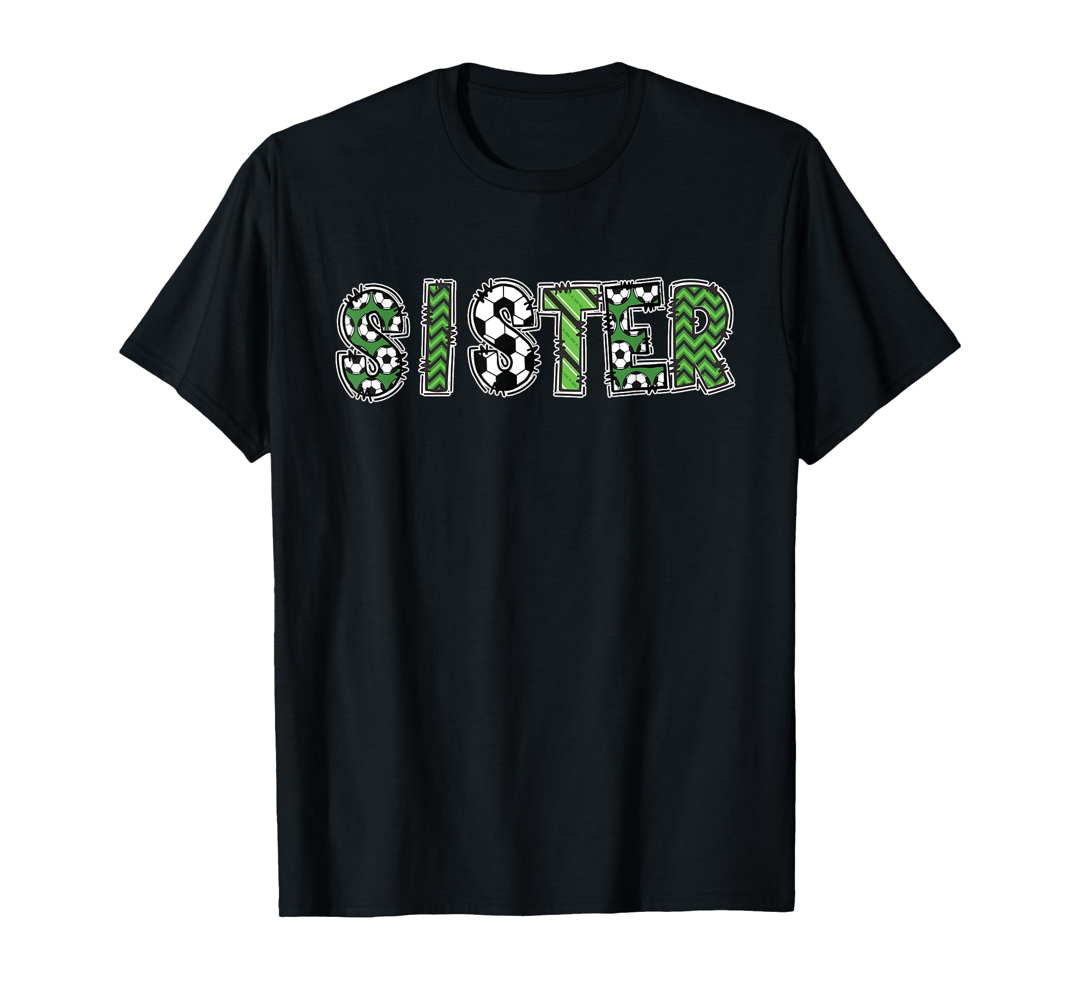 Soccer Sister Birthday Party T-Shirt - Unique Graphic Men Women