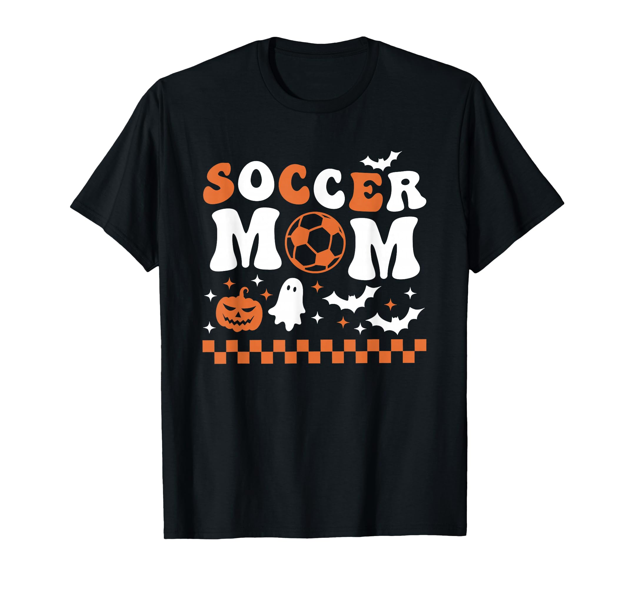 Soccer Mom Halloween Sports Spooky T-Shirt - Novelty Apparel for Adults