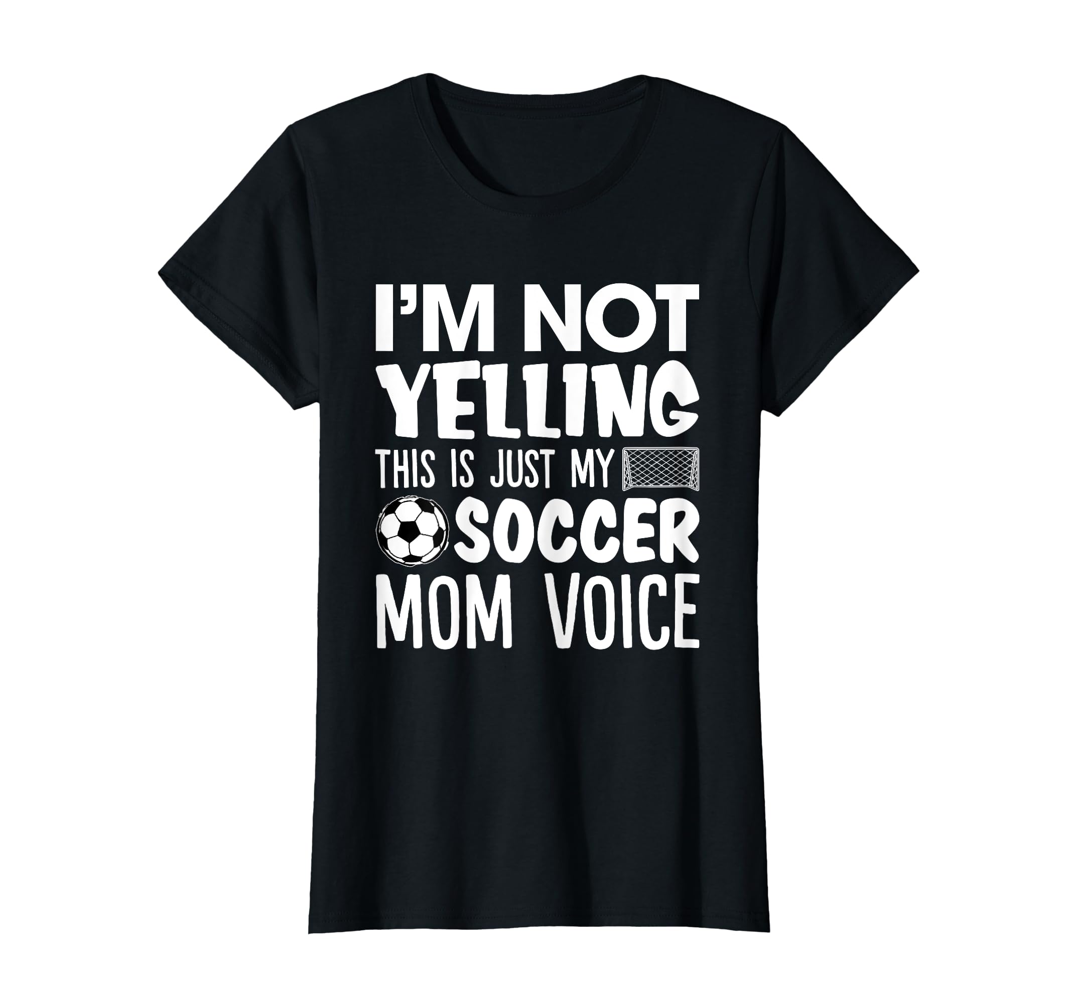 Im Not Yelling This Is Just My Soccer T-Shirt - Minimalist Print Men Women