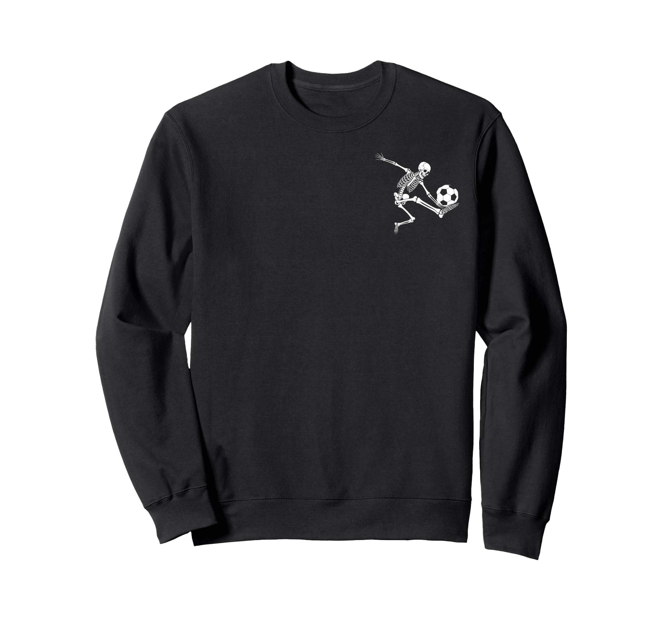 Skeleton Soccer Halloween Lovers Sweatshirt - Streetwear Style for Adults