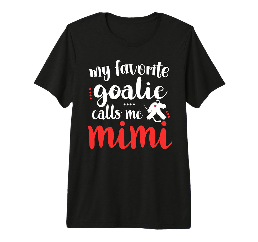 Proud Ice Hockey Goalie Mimi Hockey T-Shirt - Aesthetic Graphic Unisex