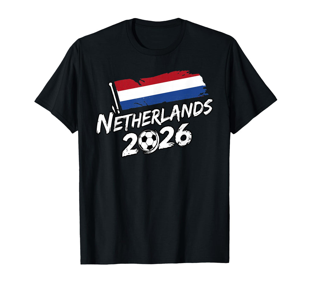 Netherlands Soccer Football Game Player T-Shirt - Graphic Print for Adults