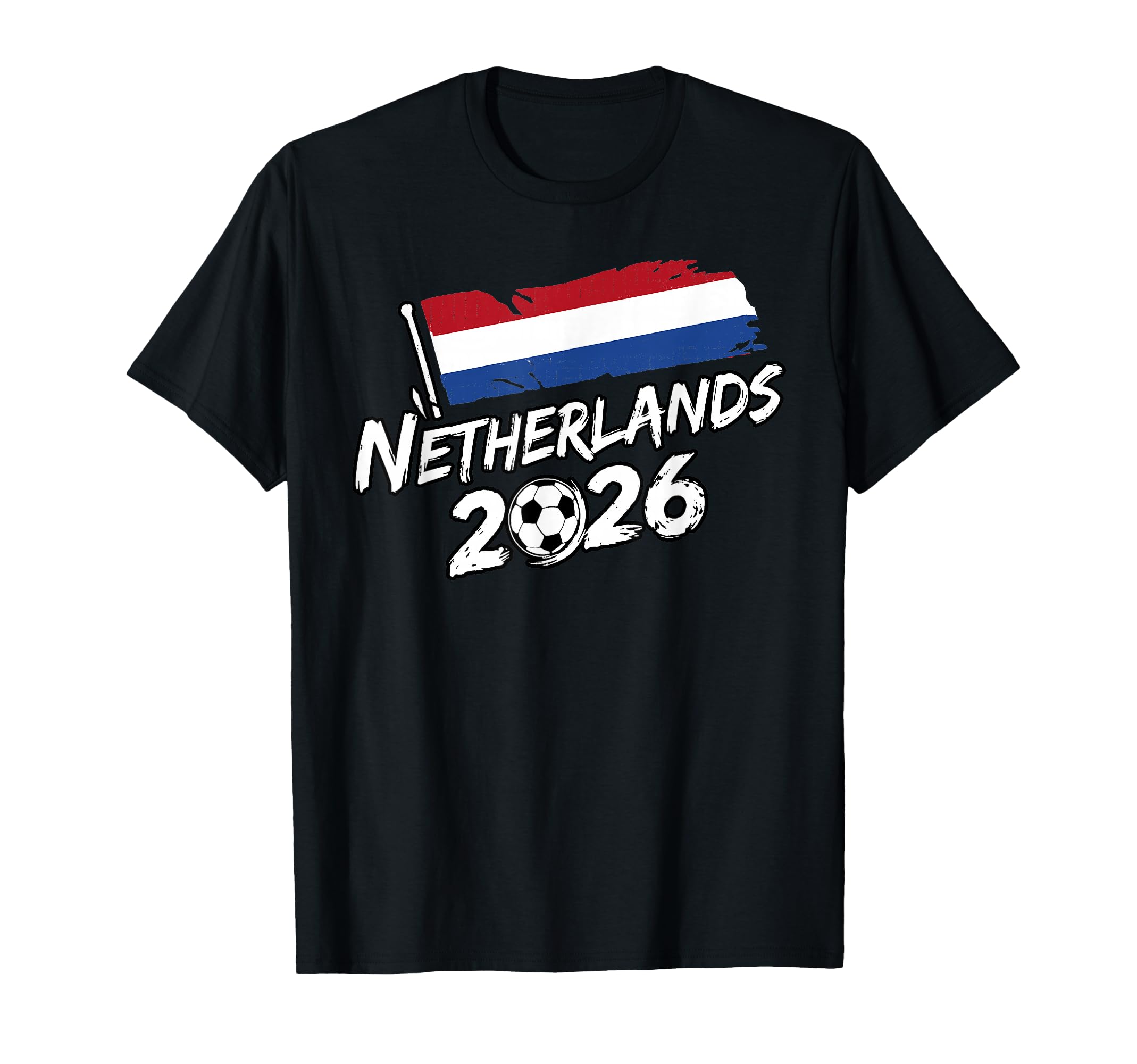 Netherlands Soccer Football Game Player T-Shirt - Graphic Print for Adults