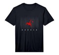 Soccer Logo Motif Soccer Soccer T-Shirt - Minimalist Print for Adults