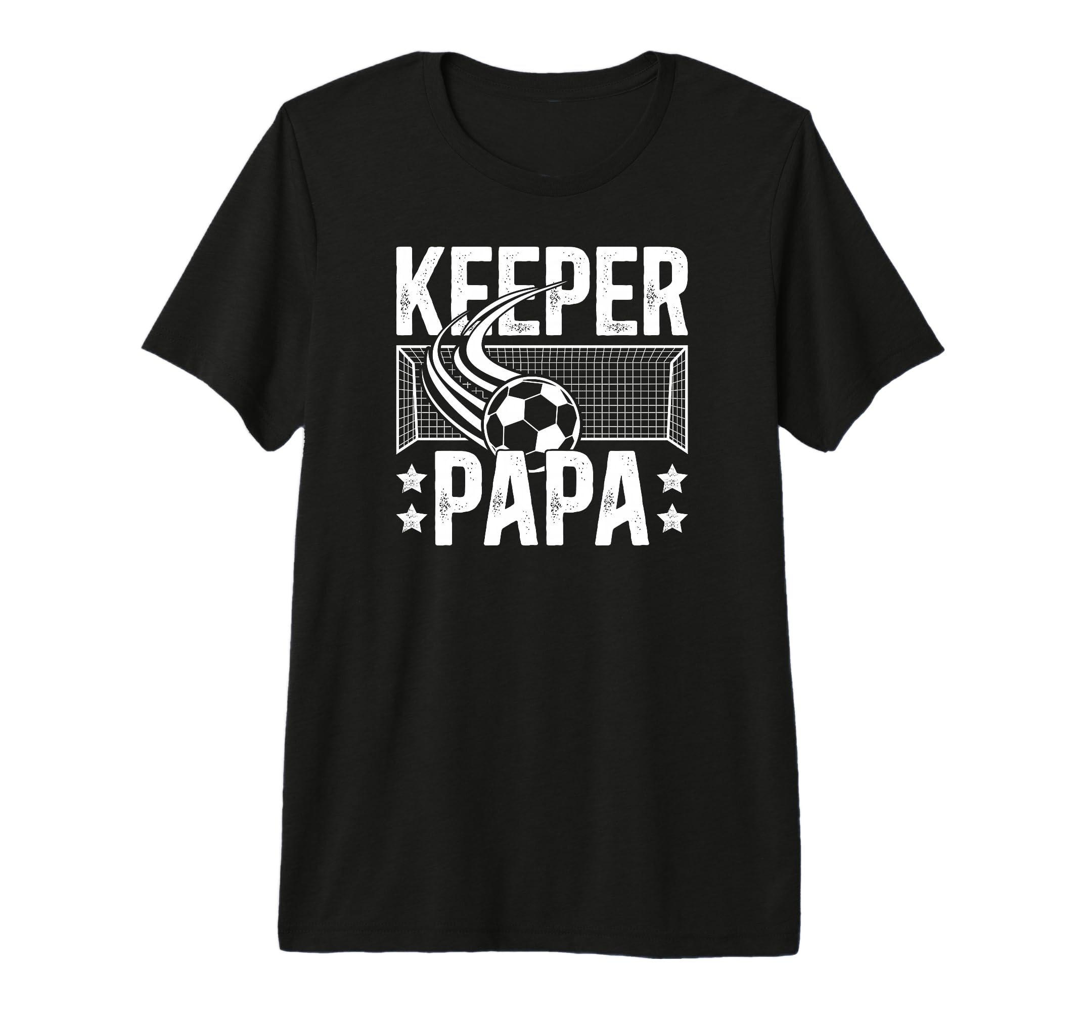 Mens Soccer Keeper Papa Soccer Goalie T-Shirt - Novelty Apparel Men Women