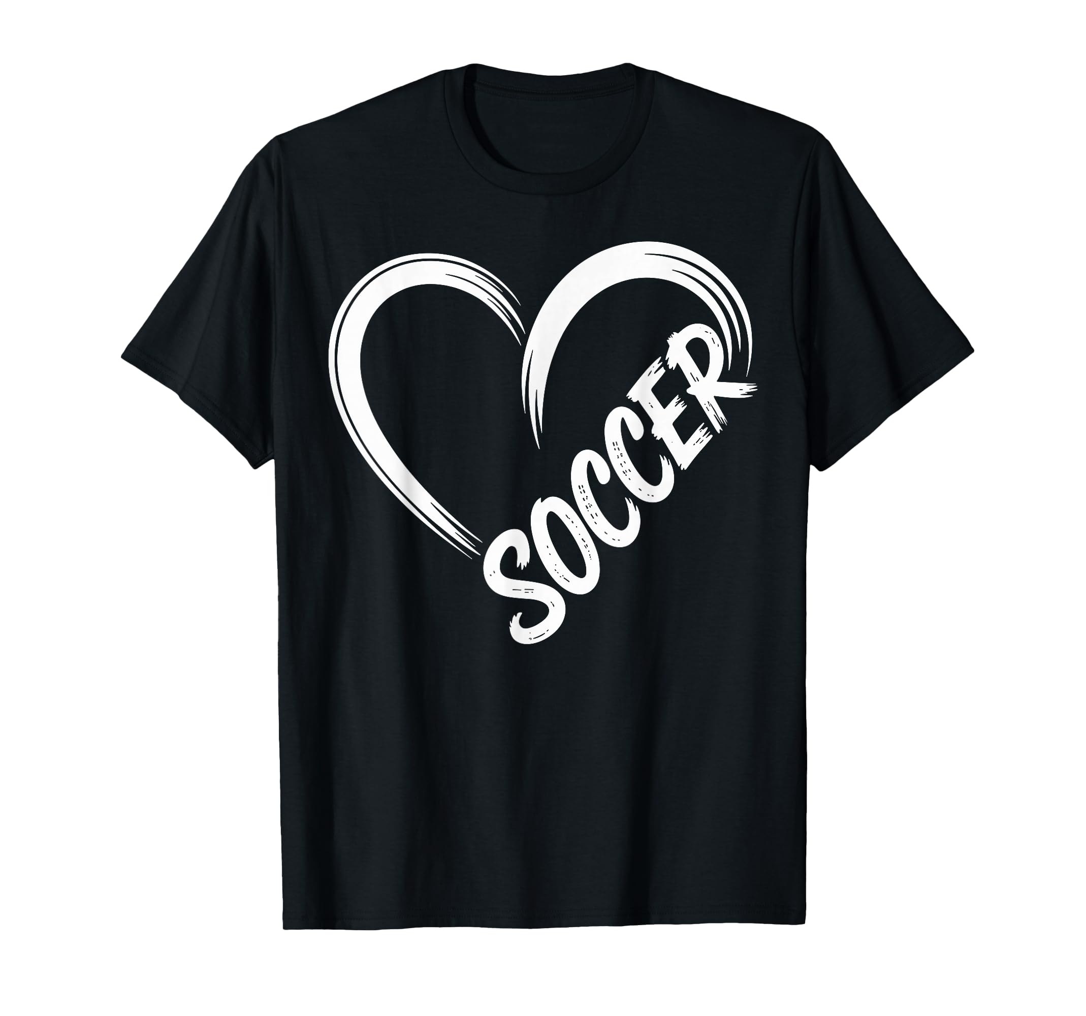 Funny Soccer Heart Soccer Player T-Shirt - Aesthetic Graphic Men Women
