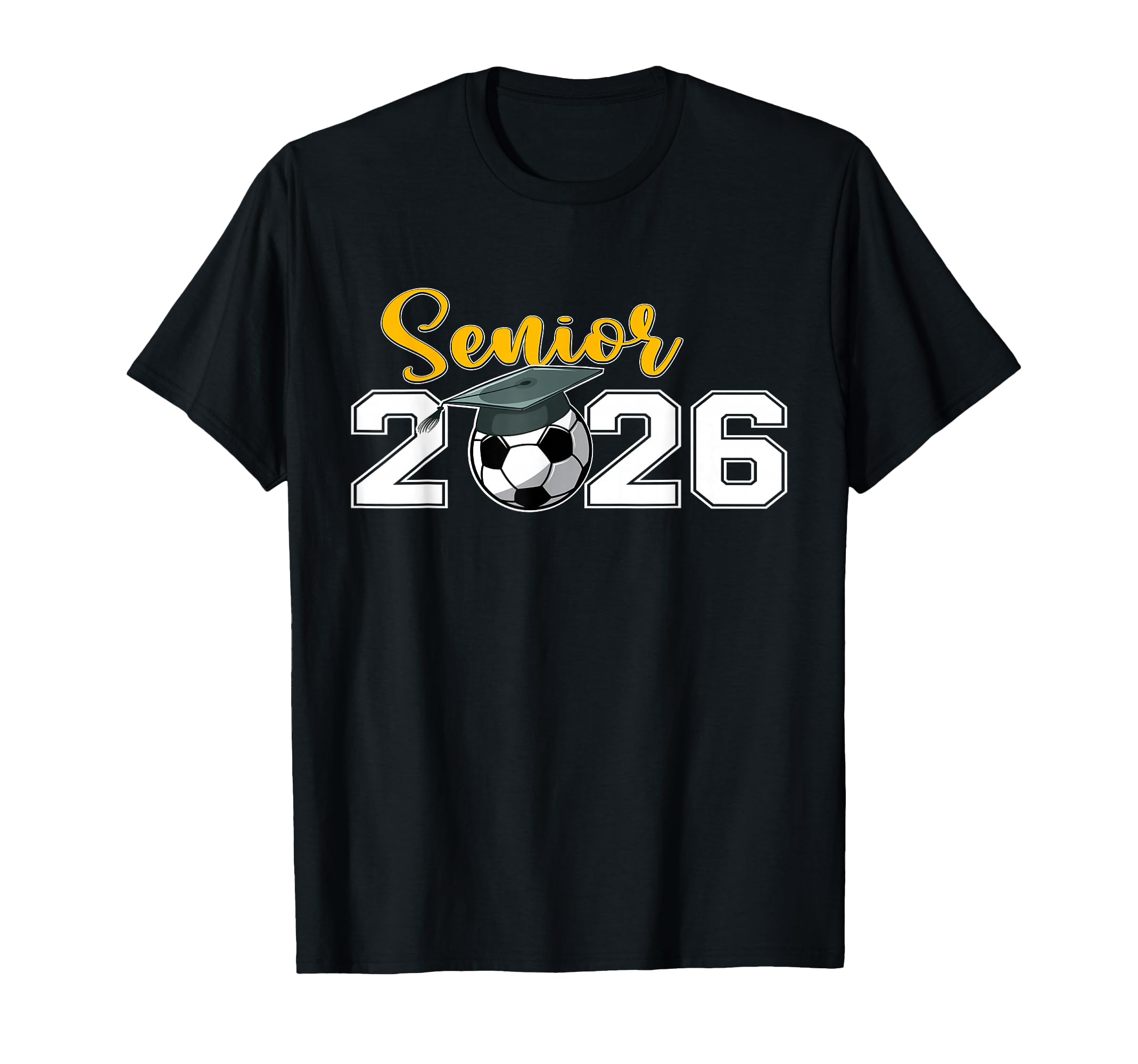 Senior 2026 Soccer Class 2026 Graduation T-Shirt - Minimalist Print Unisex