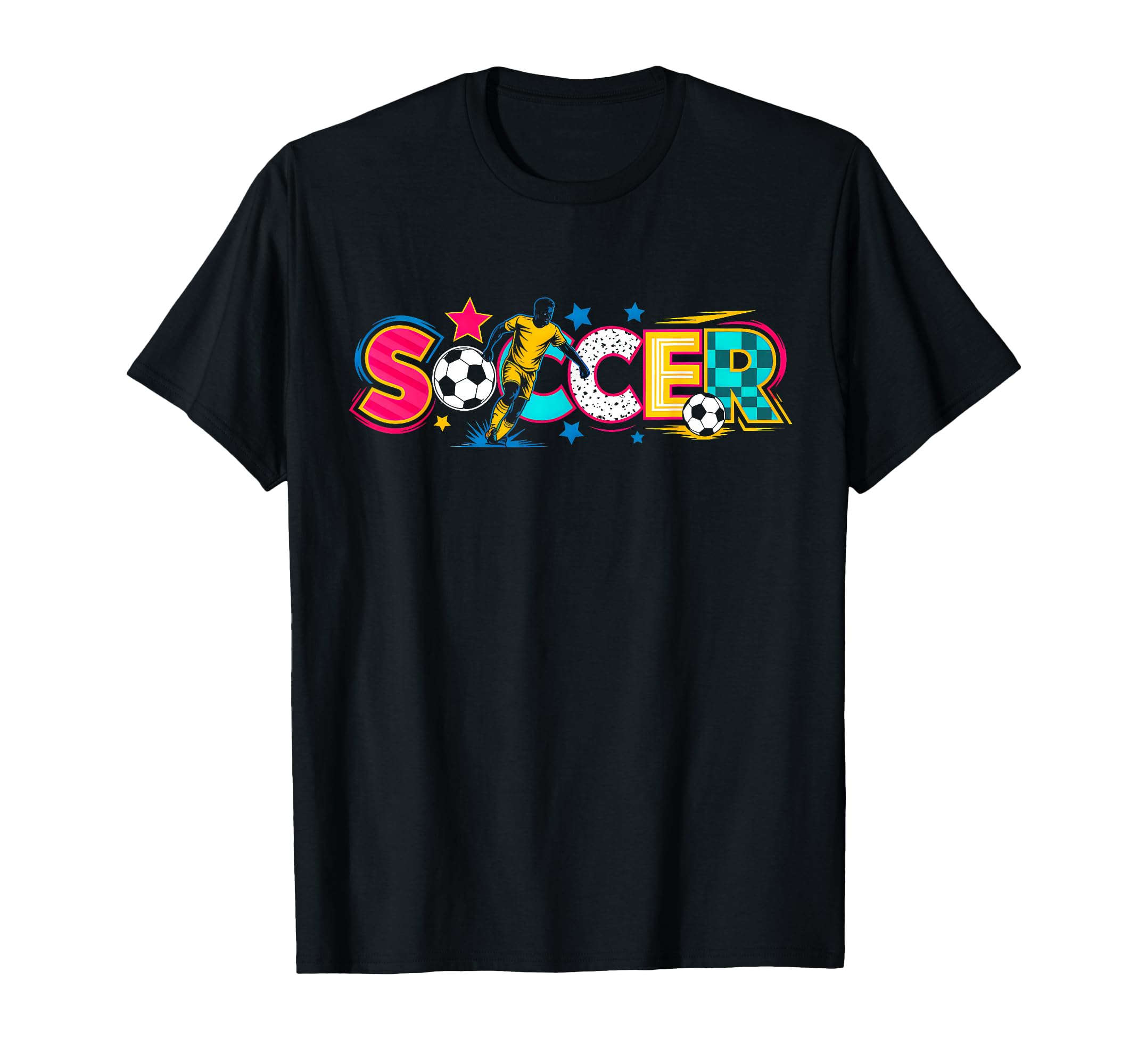 Soccer Coquette Bow Game Day Soccer T-Shirt - Aesthetic Graphic for Adults
