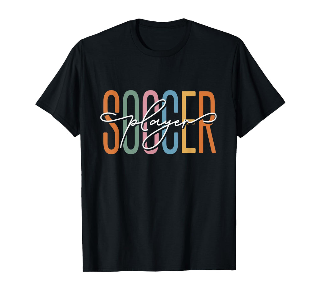 Soccer Player T-Shirt - Novelty Apparel for Adults