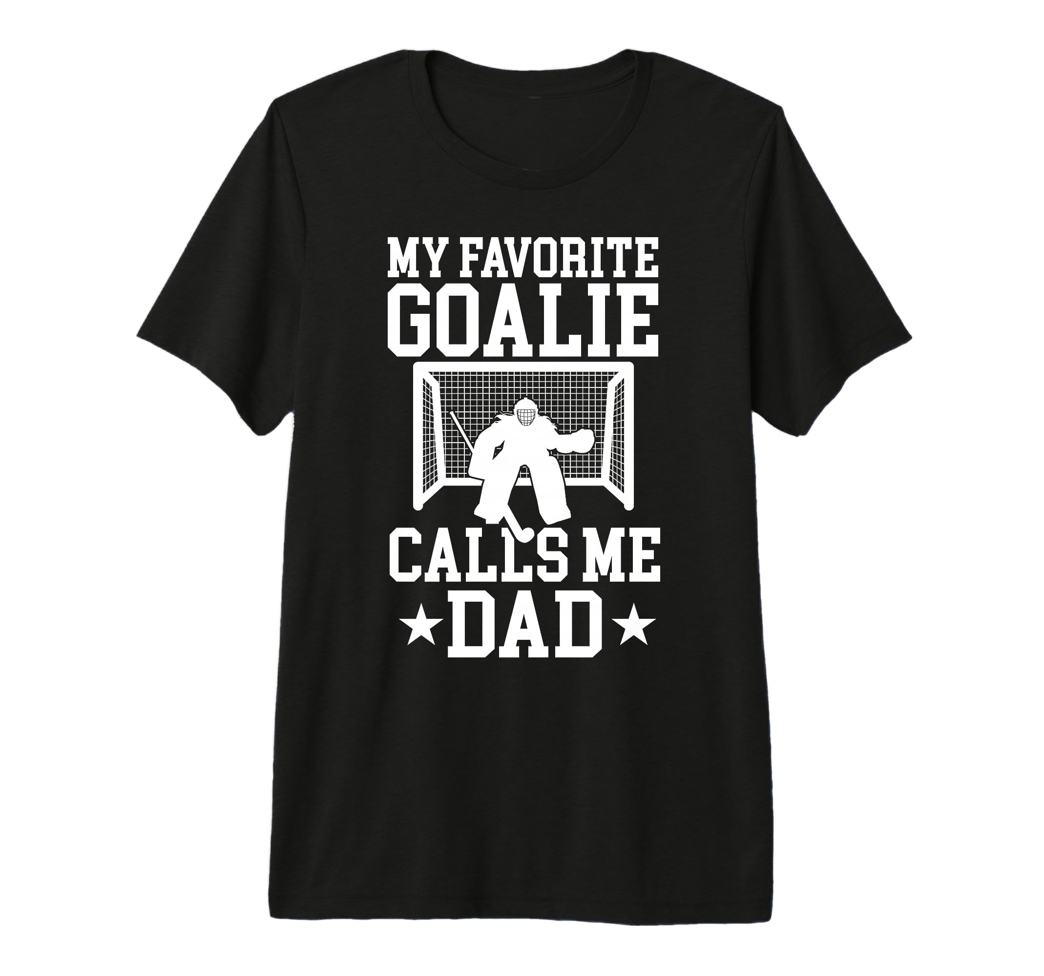 Mens Proud Field Hockey Goalie Dad T-Shirt - Aesthetic Graphic Unisex