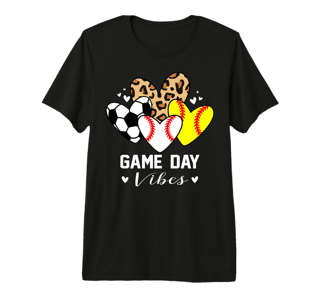 Game Day Vibes Funny Baseball T-Shirt - Fun Novelty Design for Adults