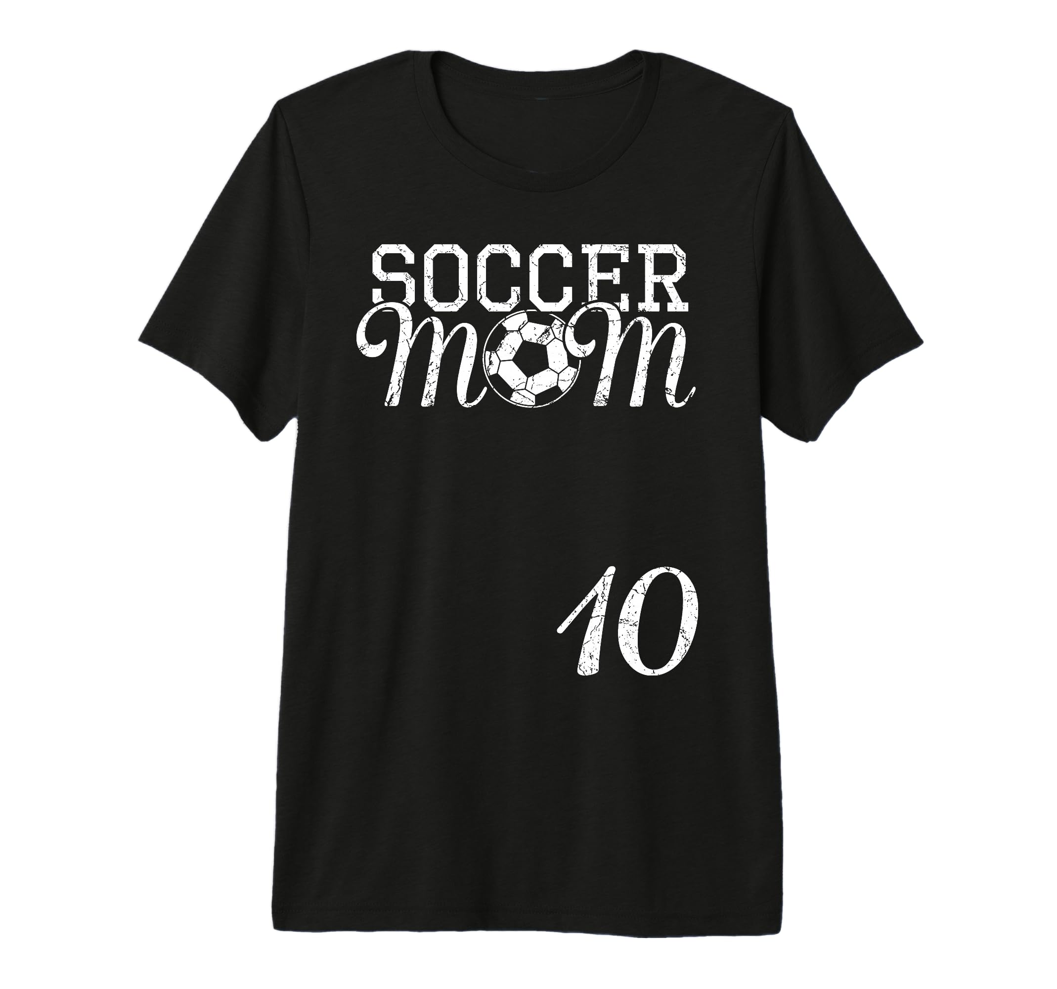 Soccer Mom Jersey Number 10 Favorite T-Shirt - Graphic Print Men Women