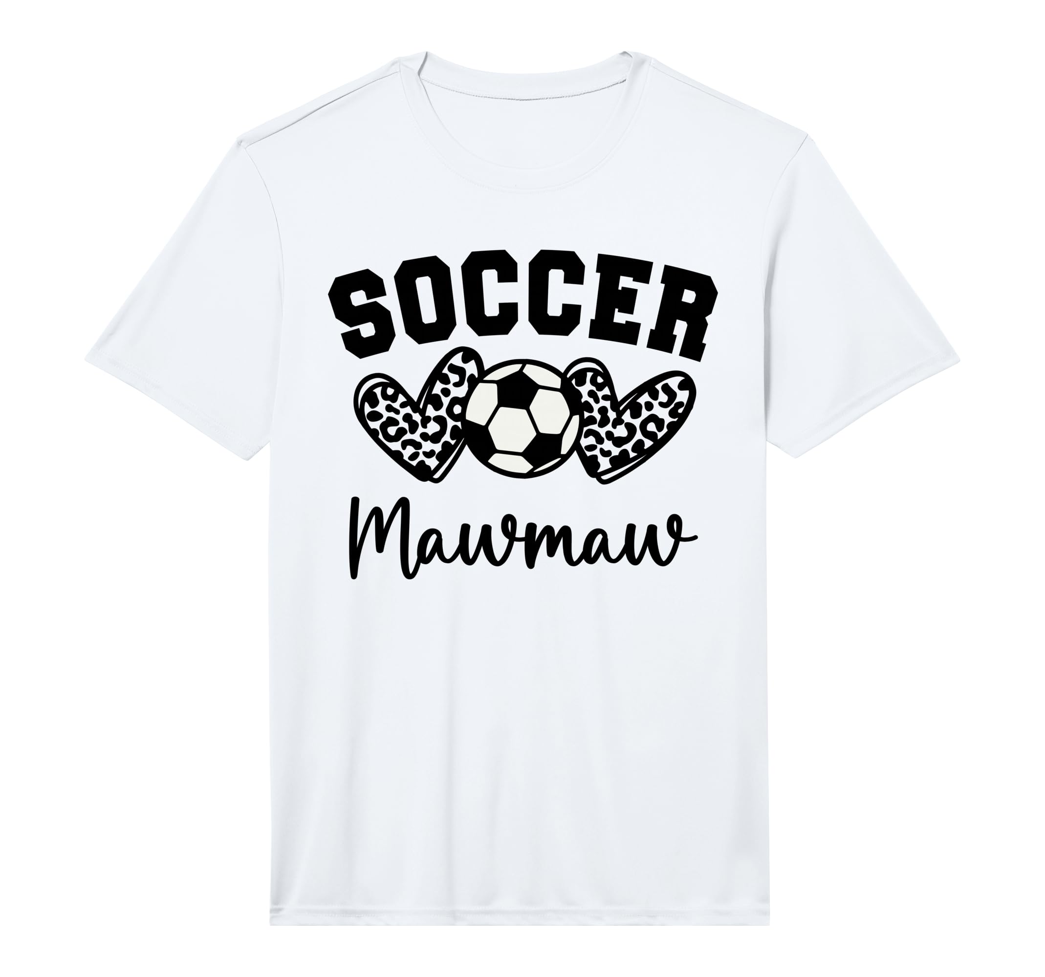 Soccer Mawmaw Matching Family Soccer T-Shirt - Minimalist Print for Adults