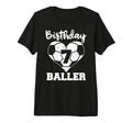 7Th Birthday Baller Funny 7 Year Old T-Shirt - Custom Art Print Men Women