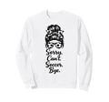 Sorry Cant Soccer Bye Funny Soccer Sweatshirt - Unique Graphic for Adults