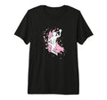 Handball Jump Shot Elegance Game Tri Blend T-Shirt - Trendy Graphic Unisex