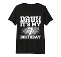 Bruh Its My 7Th Birthday Soccer 7 T-Shirt - Novelty Apparel for Adults