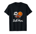Ball Mimi Heart Funny Soccer T-Shirt - Fun Novelty Design Men Women