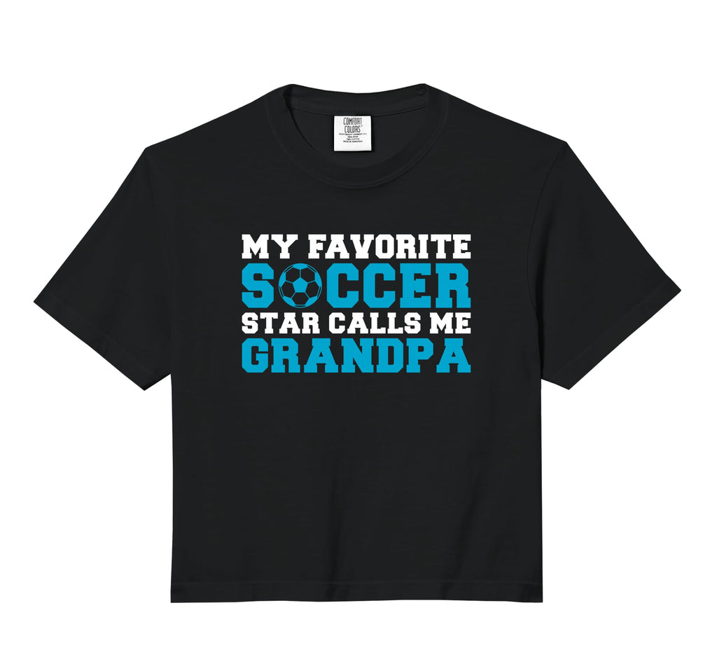 My Favorite Soccer Star Calls Me T-Shirt - Custom Art Print for Adults