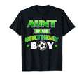 Aunt Birthday Soccer Party Family Love T-Shirt - Unique Graphic Men Women