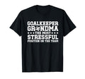 Funny Soccer Goalkeeper Grandma T-Shirt - Custom Art Print Men Women