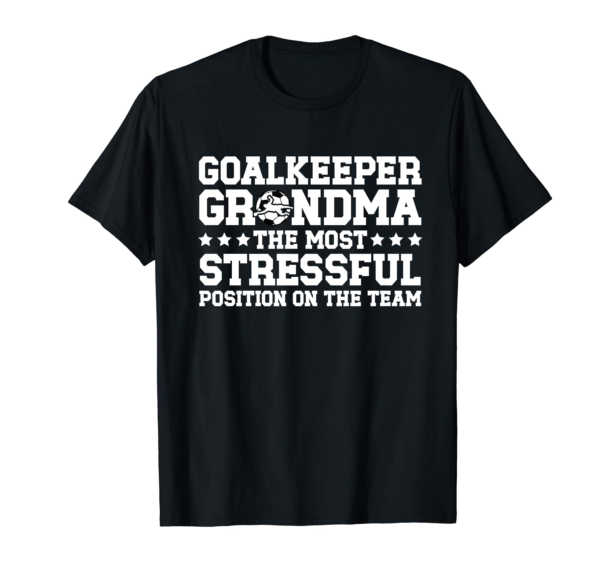Funny Soccer Goalkeeper Grandma T-Shirt - Custom Art Print Men Women