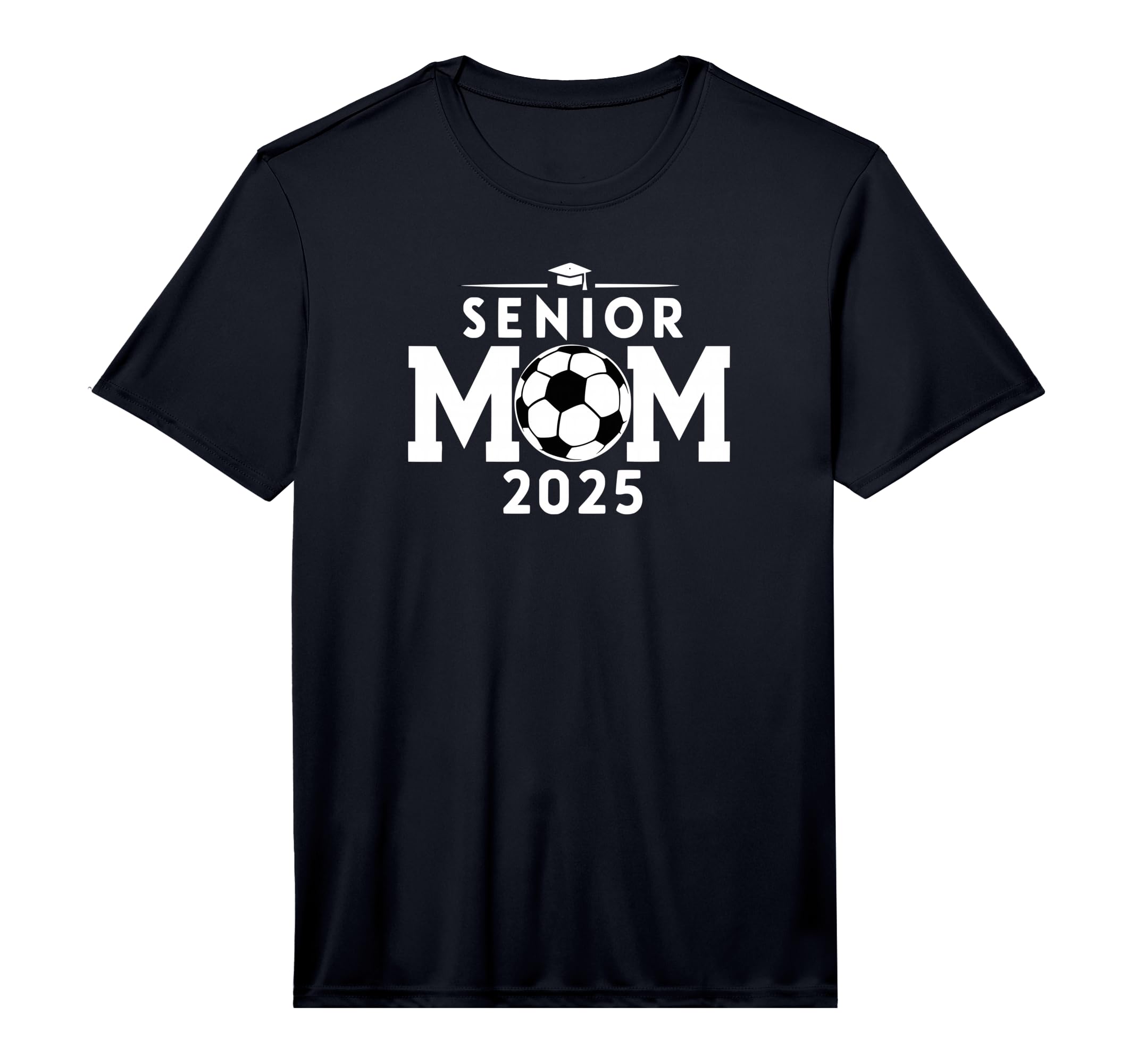 Senior 2025 Soccer Mom High School T-Shirt - Custom Art Print Men Women