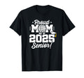 Class 2025 Senior Year Volleyball Mom T-Shirt - Novelty Apparel for Adults