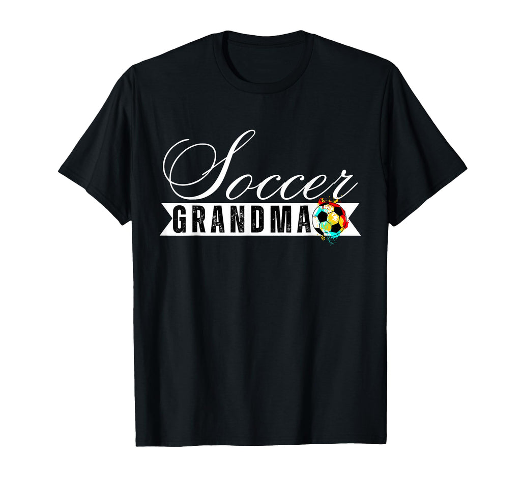 Funny Grandma Proud Soccer Lover Nana T-Shirt - Streetwear Style for Adults