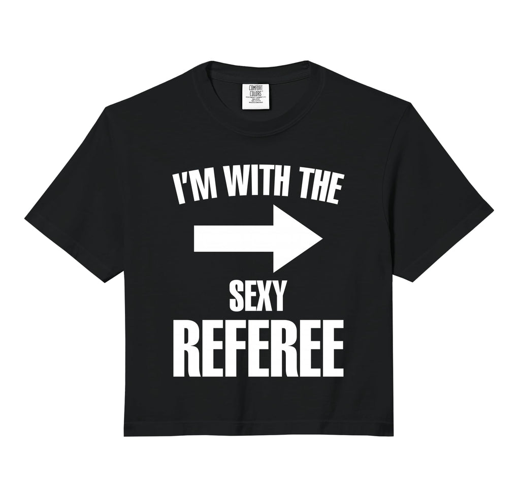 Im Sexy Referee Ref Soccer Player Sweatshirt - Minimalist Print Men Women