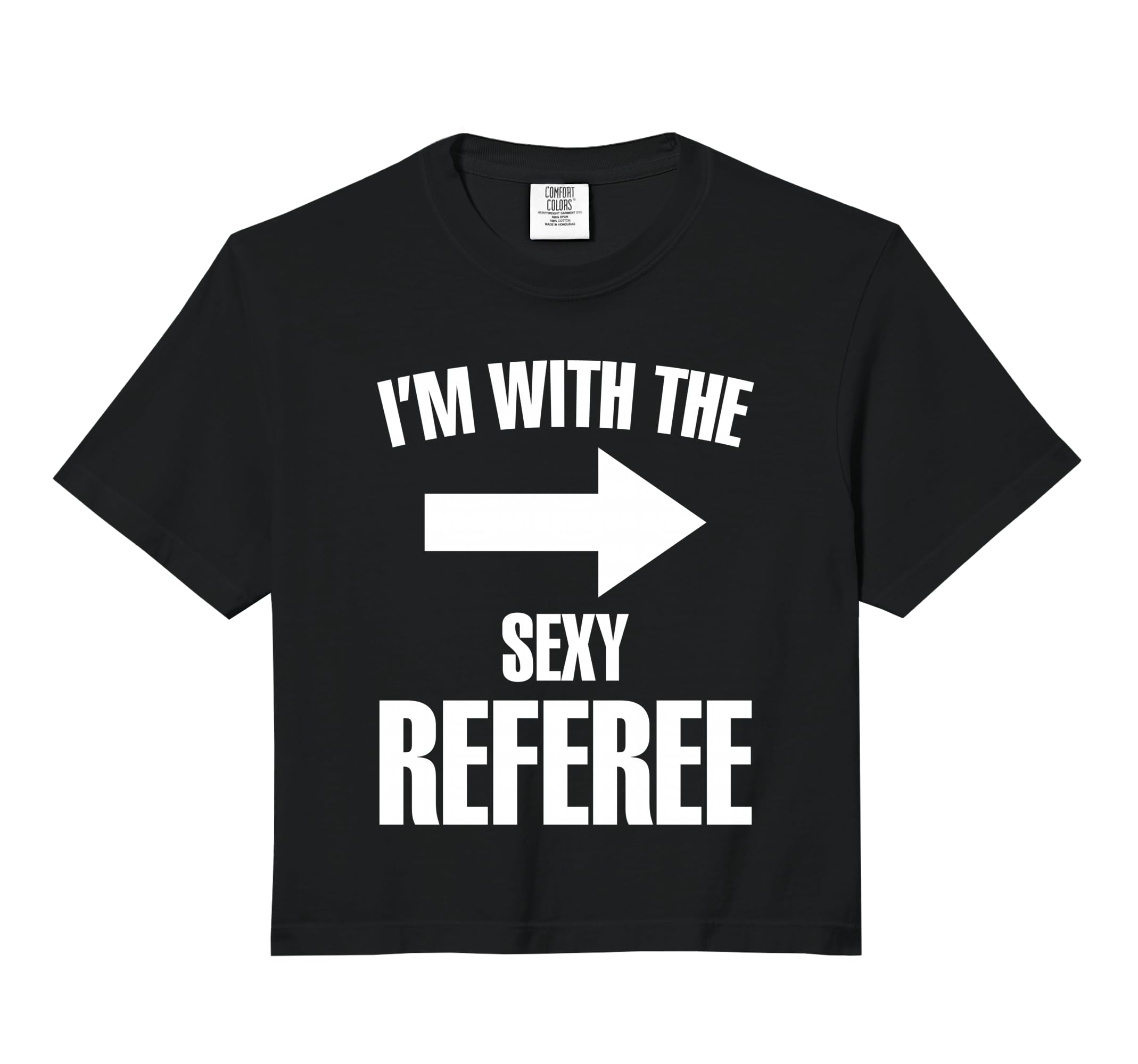 Im Sexy Referee Ref Soccer Player Sweatshirt - Minimalist Print Men Women