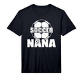 Mens Funny Soccer Nana Soccer Grandma T-Shirt - Fun Novelty Design Unisex