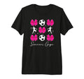 Soccer Gigi Coquette Gigi Soccer T-Shirt - Casual Everyday Wear Men Women