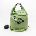 Dog Travel Bag – Large Capacity Pet Food Organizer with Backpack Leash, Water-Resistant & Food-Safe, Includes ID Tag – Travel Gear for Dogs, Hiking, Camping & Road Trips (Green)