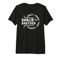 Crazy Proud Hockey Goalie Brother T-Shirt - Graphic Print for Adults