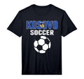 Proud Kosovo Soccer Fans Jersey Support T-Shirt - Graphic Print Men Women