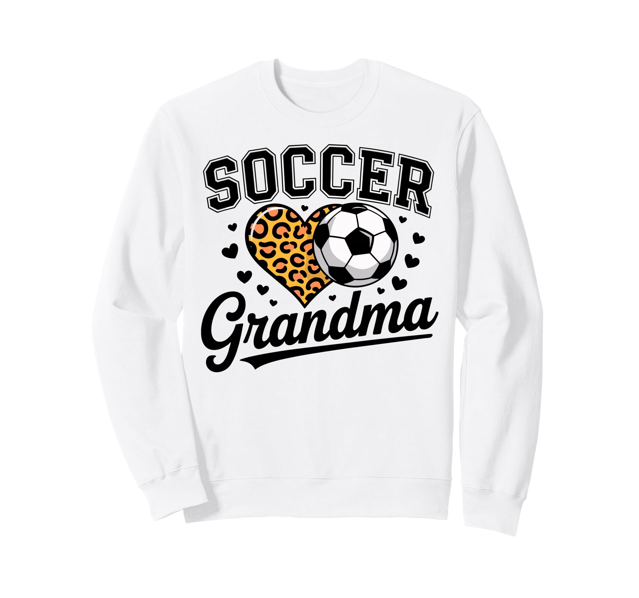 Soccer Grandma Soccer Football Sweatshirt - Custom Art Print Men Women