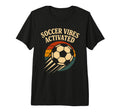 Soccer Vibes Activated Ball T-Shirt - Casual Everyday Wear Men Women