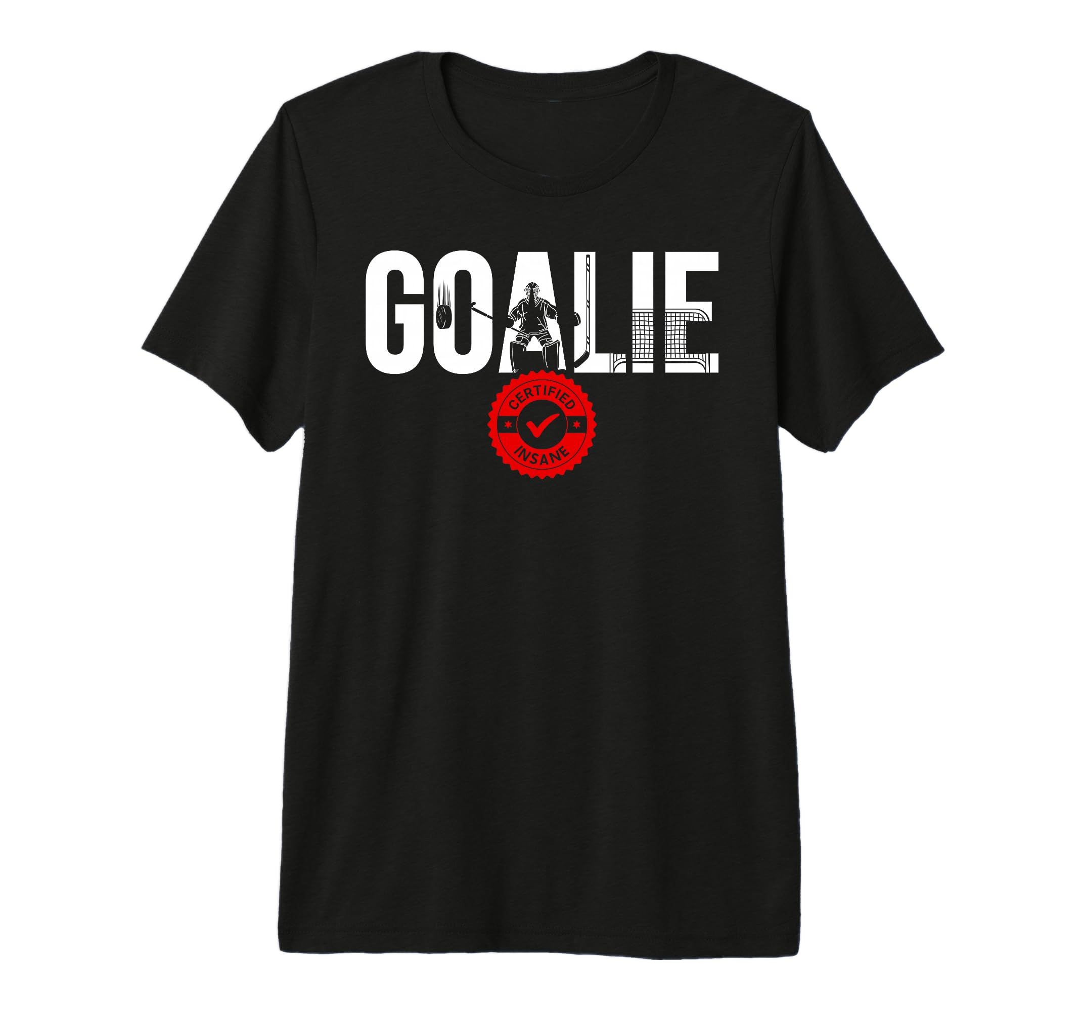 Ice Hockey Goalie Ice Hockey Goalkeeper T-Shirt - Streetwear Style Unisex