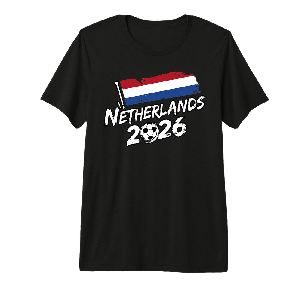 Netherlands Soccer Football Game Player T-Shirt - Trendy Graphic Unisex